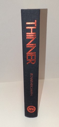 Stephen King (as Richard Bachman) THINNER NAL 1984 1st Ed HC/DJ 1st printing - Picture 8 of 9