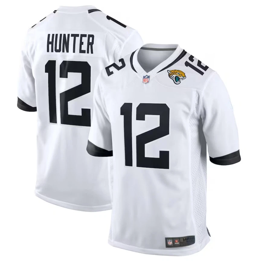 Men's Jaguarss #12 Travis Hunter 2025 Stitched  Jersey
