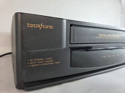 Broksonic Model #VHSA-6687CTTC VCR HQ VHS Player Tested/Working - No Remote - Picture 5 of 11