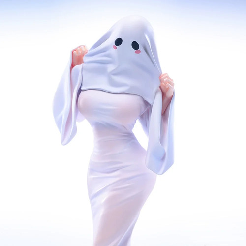 21 cm Chiyu Sexy Anime Figure Ghost Girl Mrs. Apricot Action Figure Sexy Anime - Foto 14 di 24