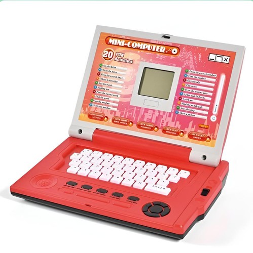 Interaktiver Englisch-Lern-Laptop für Kinder - Lernspielzeug mit LED-Display - Bild 2 von 3