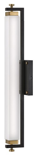 Hinkley Lighting 51092 Rollins 24"W 24w Integrated LED Bath Bar - Black - Picture 4 of 10