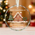 Personalized New Home 2D FLAT Ornament, Custom First Christmas At New