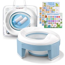 MCGMITT Potty Training Toilet Seat for Toddlers Boys Girls, Portable Baby Toilet