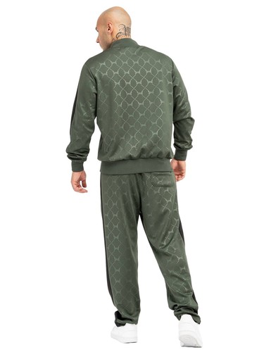 Tapout Punkass Trainingsanzug Herren Jogginganzug Olive Black 47420 - Bild 4 von 8