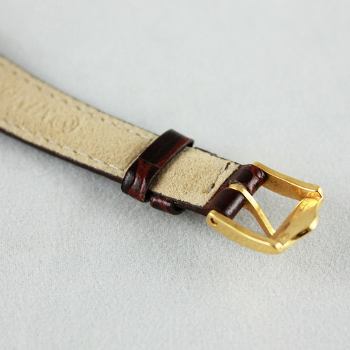 Orologio Gucci Donna 3000.2.L Oro Logo Lunetta Abito Usato Buone Condizioni Da Japa - Foto 7 di 11