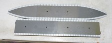 HORNBY GREY PLASTIC PLATFORMS.R460 R464 USED OO GAUGE REF #1