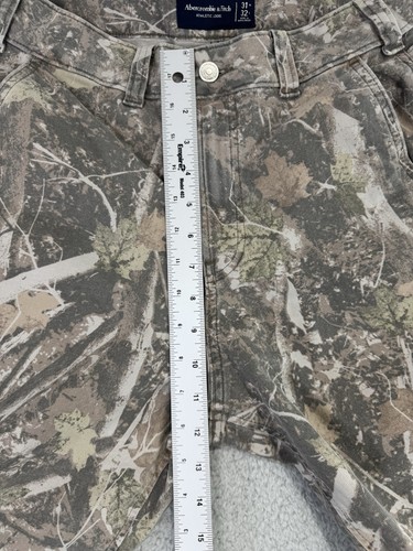 Abercrombie & Fitch Athletic Loose Workwear Camo Pants Carpenter Size 31x32(28) - Picture 5 of 14