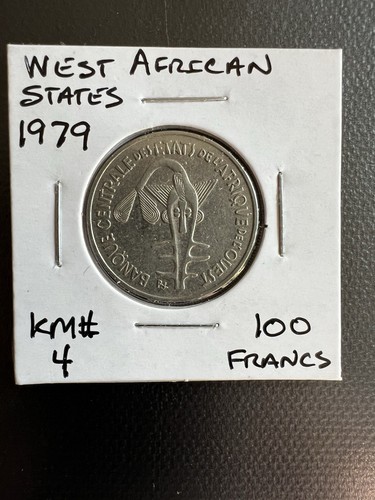 1979 WESTERN AFRICA STATES 100 FRANCS COIN & Amazing Vintage Togo Stamp Lot - Picture 2 of 5