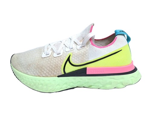Nike React Infinity Run Flyknit Damengröße 9 pink grün weiß schwarz CZ7993-100 - Bild 5 von 10