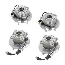 Front Rear Wheel Bearing and Hubs Assembly Kit For Chevy Equinox Captiva Sport