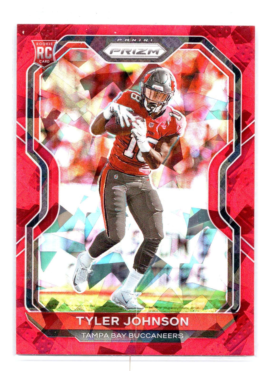 Tyler Johnson 2020 Panini Prizm #321 Red Ice RC Rookie