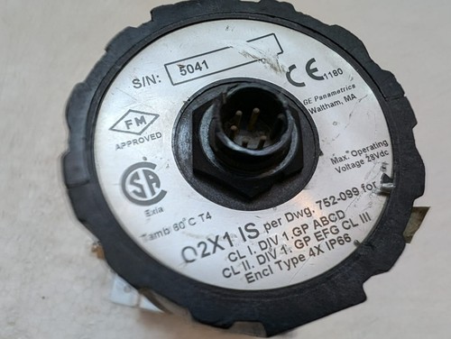 TRANSMISOR DE OXÍGENO GE PANAMETRICS O2X1 ES POR DWG 752-099 - Imagen 4 de 10