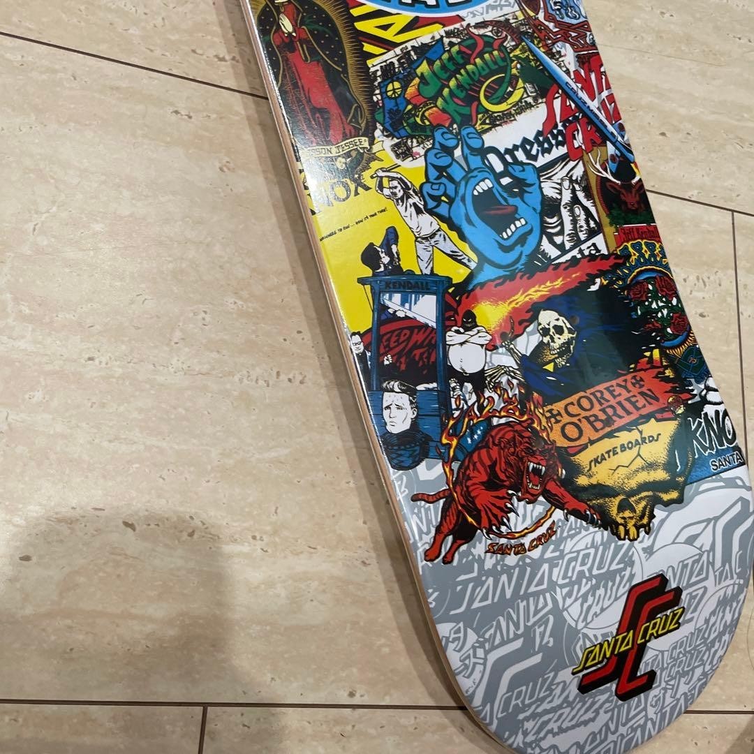Santa Cruz Skateboards 30th Anniversary Skate Deck Wall Clock Not