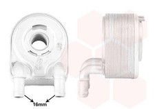 VAN WEZEL 43013703 Ölkühler Motoröl für RENAULT MEGANE III Grandtour (KZ0/1)