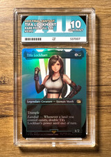 Magic MTG Final Fantasy Tifa Lockhart #0391 Borderless *FOIL* Ace Graded 10