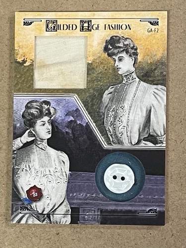 2022 HISTORIC AUTOGRAMME GILDED AGE FASHION PEARL BUTTON (VICTORIAN) #GA-F2 /200