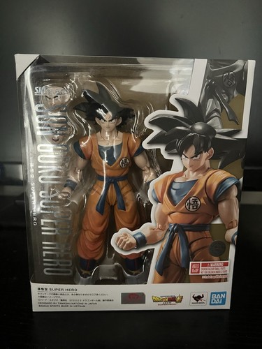 BANDAI SH FIGUARTS DRAGONBALL Z SUPER SAIYAN SON GOKU SUPER HERO ACTION FIGURE - Picture 6 of 9