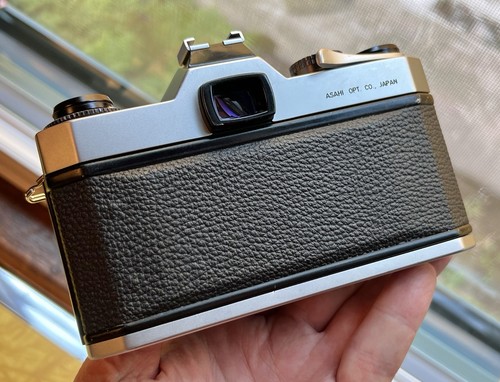Honeywell Pentax Spotmatic F 35mm Film SLR Camera w/ Takumar 1.8 55mm Lens + Cap - Picture 8 of 20