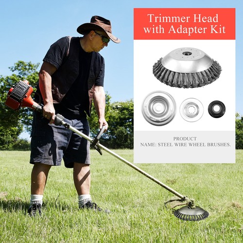 8 Inch Unbreakable Wired Trimmer Blade, Steel Wire Cutter Trimmer Head, Wire ... - Picture 5 of 7