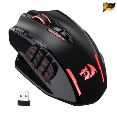Redragon M913 Wireless Gaming Maus 16000 DPI RGB 20 Tasten