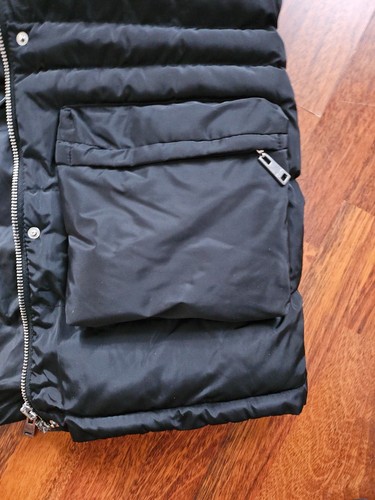 Herren Weste PRADA Schwarz XXL Neu mit Etiketten Maschinenwaschbar Top Zustand - Bild 6 von 7