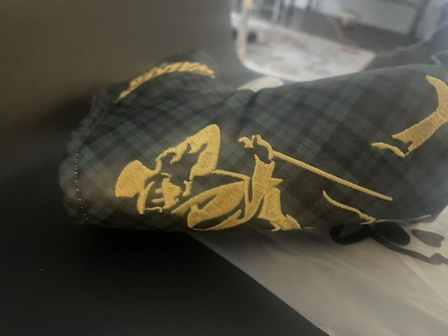 Johnnie Walker Blade Putter Cover Tartan Blau/Grün Brandneu Devereux Golf - Bild 12 von 12