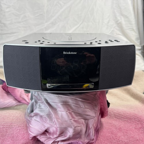 Brookstone SmartSet CKD5810 CD AM/FM Dual Radiowecker - getestet mit Batterie - Bild 1 von 8