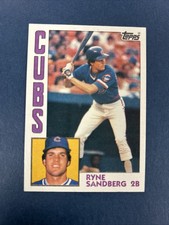 1984 Topps - Ryne Sandberg #596