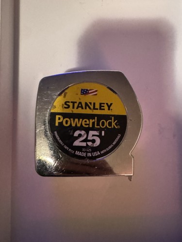 Cinta métrica Stanley 33-425 25 pies Powerlock - Imagen 1 de 15