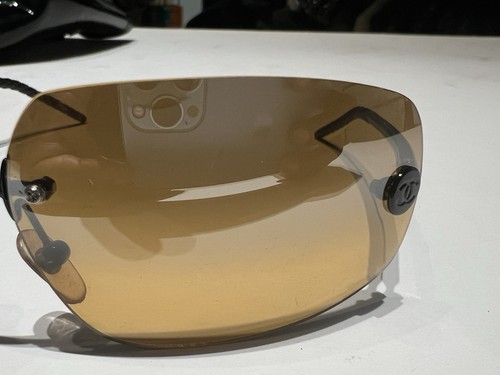 Gafas de sol Chanel Y2K espejadas sin montura - Imagen 3 de 10