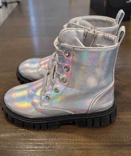 Kids- Girls Metalic BOOTS - Picture 3 of 4