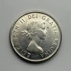 1962 Canada 50 Cents - 80% Silver - Canadian Half Dollar  - Elizabeth II 838136