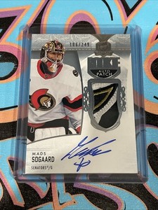 Mads Sogaard 106/249 RPA 2022-23 Upper Deck The Cup Ottawa Senators (CH)