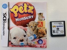 Petz Nursery - Nintendo DS, 2009 Game + Booklet, Tested