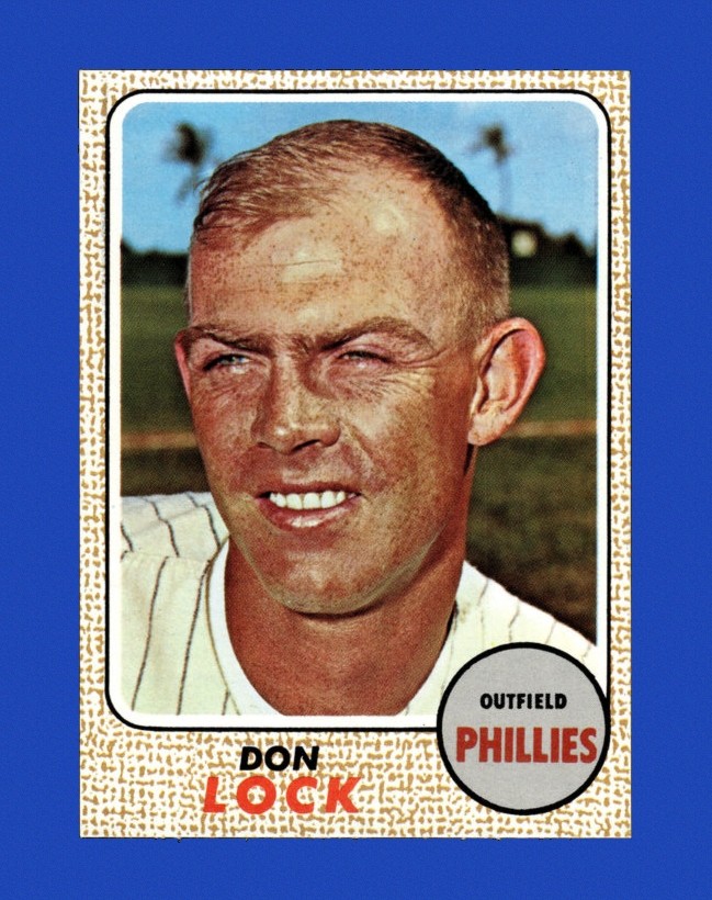1968 Topps Set-Break # 59 Don Lock NM-MT OR BETTER *GMCARDS*