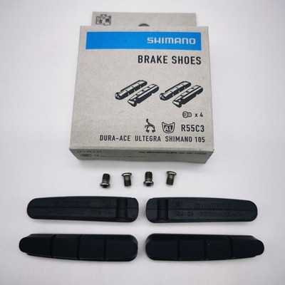 Shimano R55C3 4x Bremsbeläge Dura Ace Ultegra 105 Rennrad Cartridge Bremsschuhe