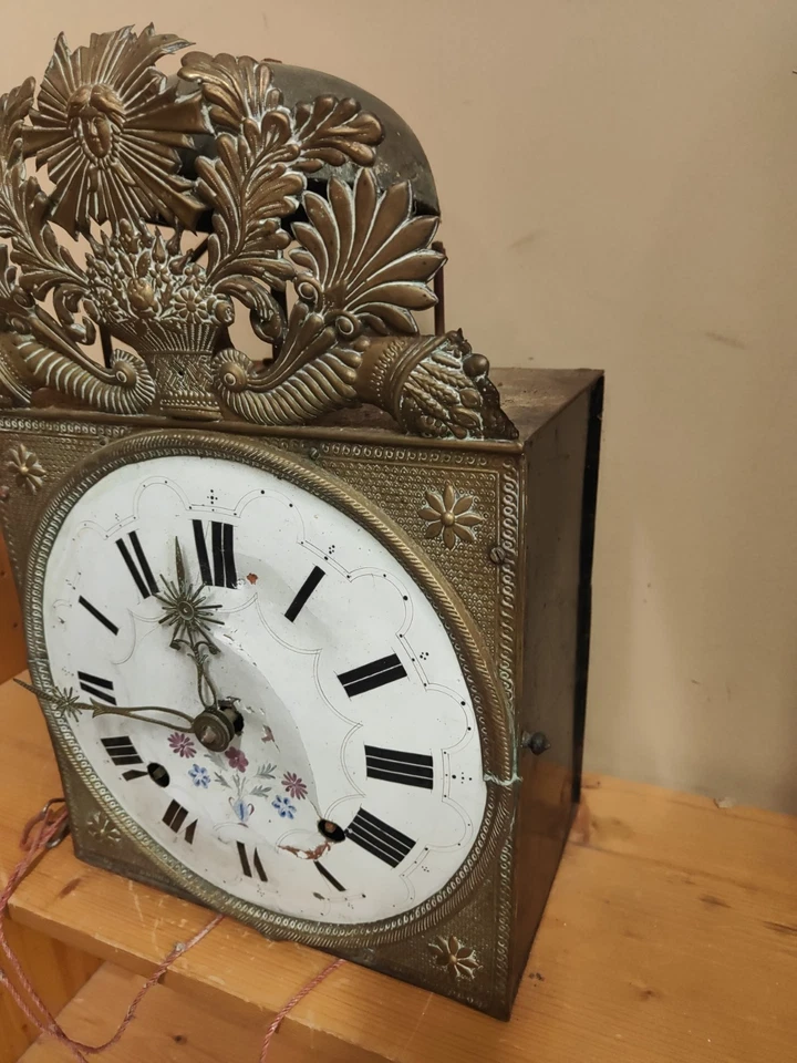  No 2 ancien mouvement / mécanisme d'horlogeComtoise  - Photo 3/4