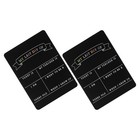  2 STÜCKE Letzter Schultag Tafel Zurück zu Schulbedarf Löschbare Doppelte Größe