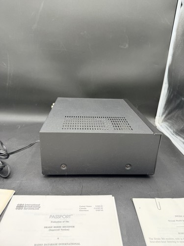 Drake R8 Ricevitore di comunicazioni radioamatore AM SSB onde corte con manuale e M - Foto 7 di 11