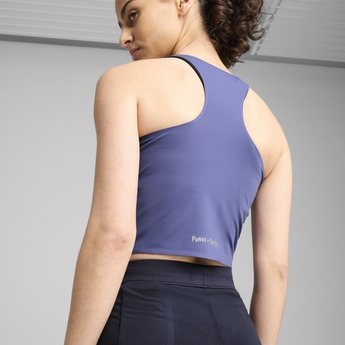 PUMA x SAYSKY Running Crop Top - Womens - Picture 2 of 7