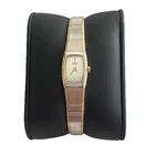 Seiko Women's Quartz Two-Tone Watch 2E20-5139 New Battery Works Great Condition!