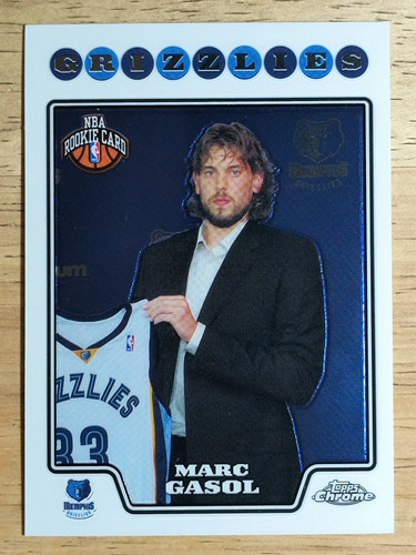 2008-09 Topps Chrome #212 Marc Gasol RC - Bild 1 von 2