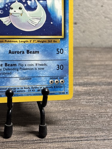 Dewgong 025/102 Base Set Regular Uncommon-Pokemon TCG-WOTC-Fast Shipping-LP!! - Picture 5 of 8
