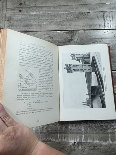 1908 Antique Engineering “Cyclopedia of Civil Engineering” Bridges, Highways - Picture 10 of 10