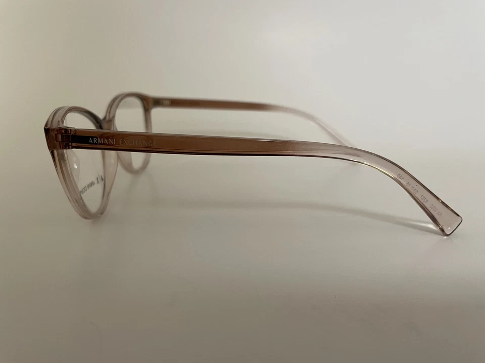 Auténticas gafas Armani Exchange 3053 8257 de plástico rosa fundido Cateye 53 mm Foto 2 de 4