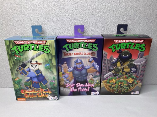 NECA TMNT Haulathon Cartoon 3 Figure Lot | BRAND NEW