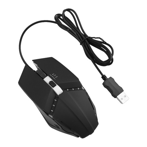Unleash Your Gaming Potential with the New Wired LED Color Light Mouse - Photo 8/12