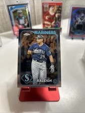 2024 Topps Chrome - Cal Raleigh #119 Base Seattle Mariners