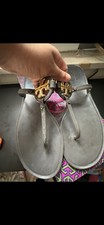 Tory Burch Miller Women's Sandal Leather Size 8